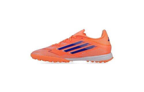 adidas F50 League TF Turf Soccer Shoes - Beam Orange/Lucid Blue/White