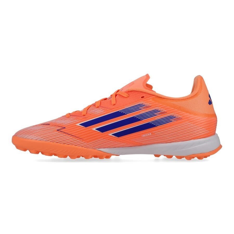 adidas F50 League TF Turf Soccer Shoes - Beam Orange/Lucid Blue/White