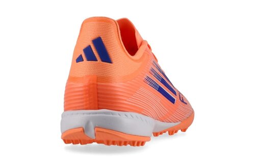 adidas F50 League TF Turf Soccer Shoes - Beam Orange/Lucid Blue/White