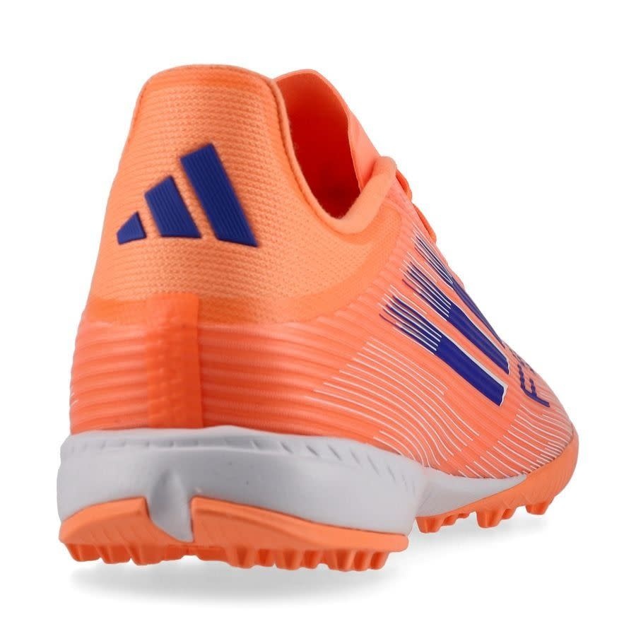 adidas F50 League TF Turf Soccer Shoes - Beam Orange/Lucid Blue/White