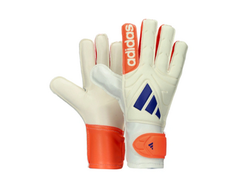 adidas Copa Club Goalkeeper Gloves - Off White/Lucid Blue/Signal Coral