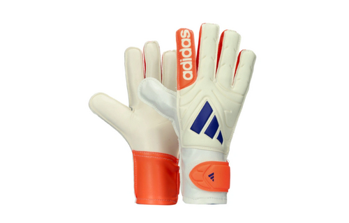 adidas Copa Club Goalkeeper Gloves - Off White/Lucid Blue/Signal Coral
