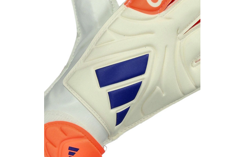 adidas Copa Club Goalkeeper Gloves - Off White/Lucid Blue/Signal Coral