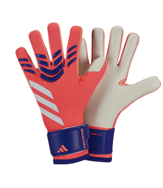 adidas adidas Predator League Goalkeeper Gloves - Signal Coral/White/Lucid Blue