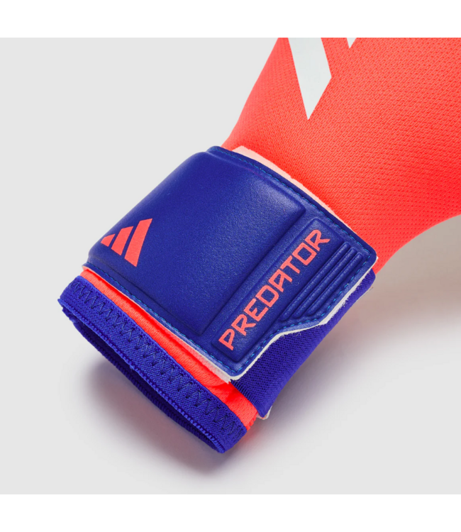 adidas adidas Predator League Goalkeeper Gloves - Signal Coral/White/Lucid Blue
