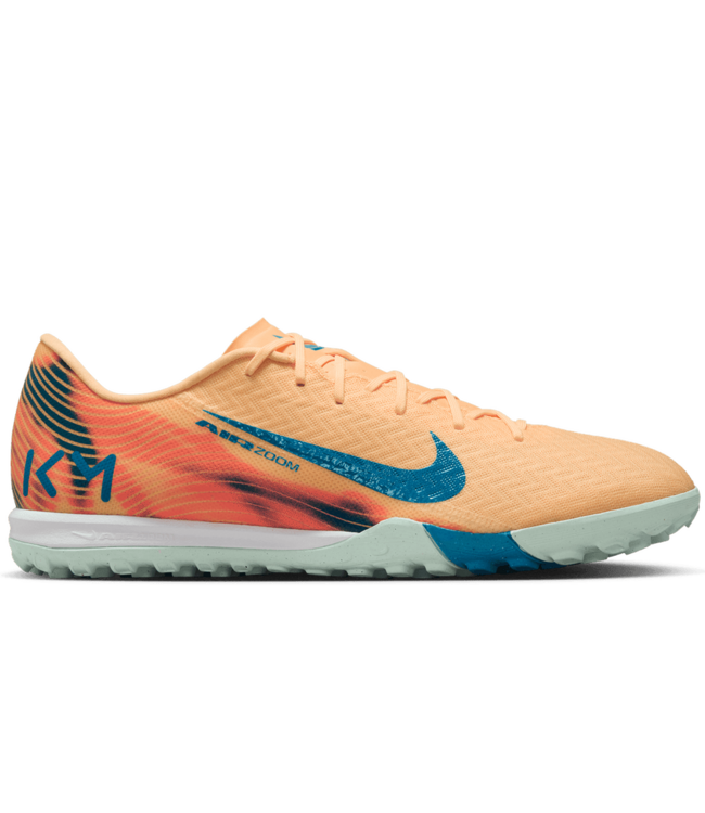 Nike Nike Zoom Mercurial Vapor 16 KM Mbappe Academy TF Turf - Melon Tint/Igloo/Neo Turquoise