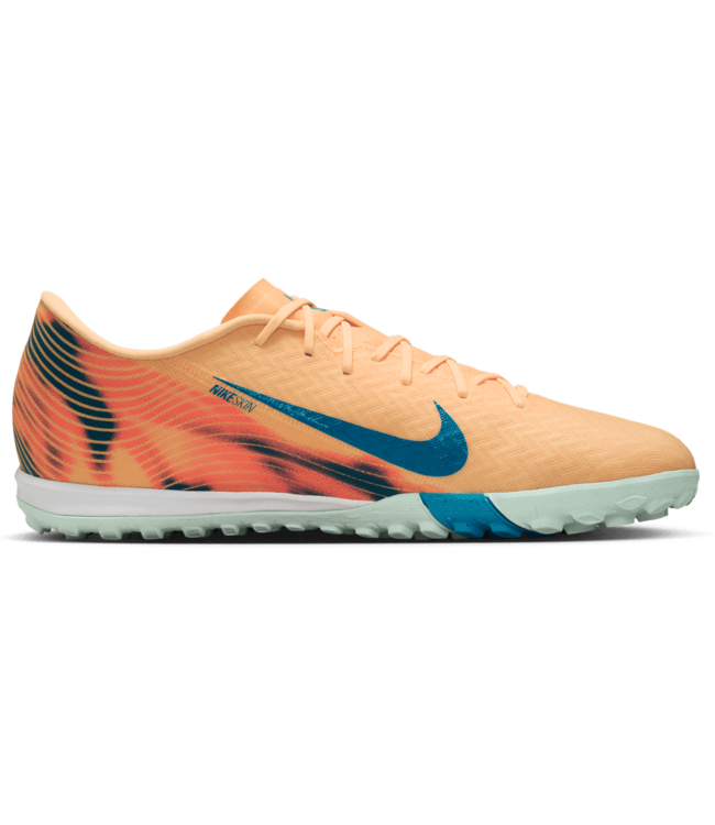 Nike Nike Zoom Mercurial Vapor 16 KM Mbappe Academy TF Turf - Melon Tint/Igloo/Neo Turquoise