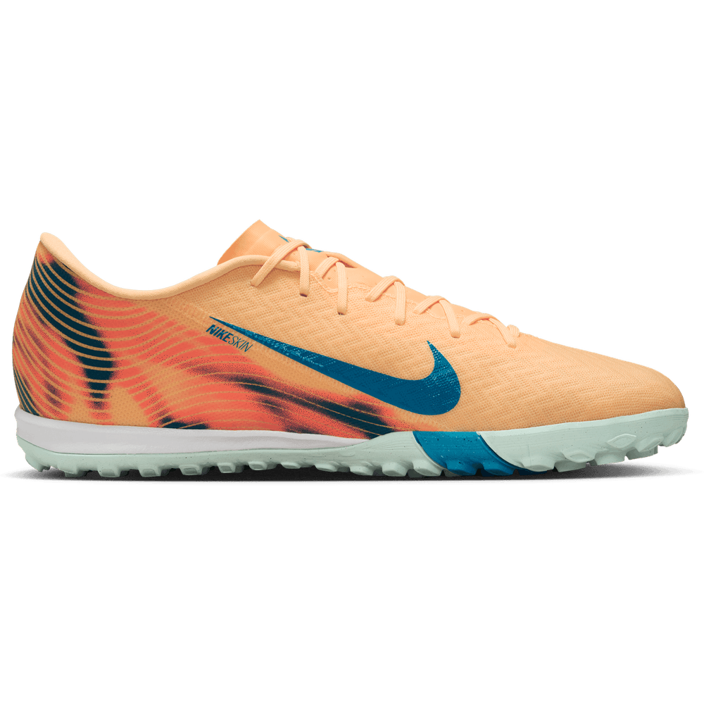 Nike Zoom Mercurial Vapor 16 KM Mbappe Academy TF Turf - Melon Tint/Igloo/Neo Turquoise