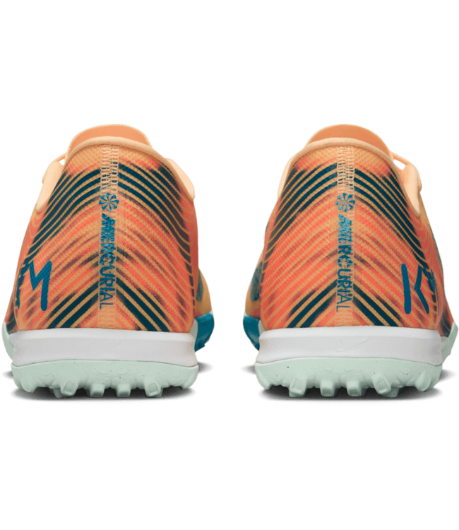 Nike Nike Zoom Mercurial Vapor 16 KM Mbappe Academy TF Turf - Melon Tint/Igloo/Neo Turquoise