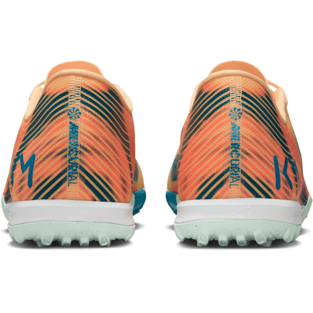 Nike Zoom Mercurial Vapor 16 KM Mbappe Academy TF Turf - Melon Tint/Igloo/Neo Turquoise