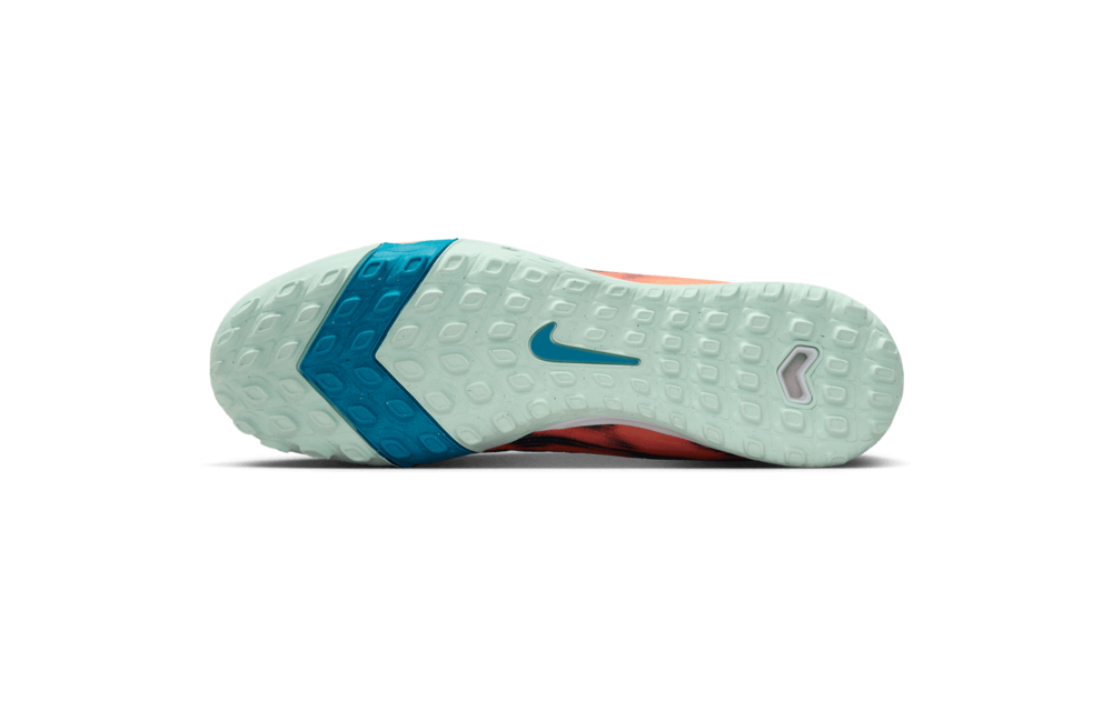 Nike Zoom Mercurial Vapor 16 KM Mbappe Academy TF Turf - Melon Tint/Igloo/Neo Turquoise