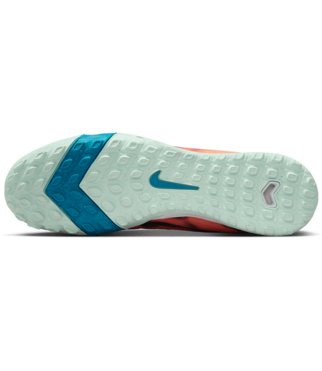 Nike Nike Zoom Mercurial Vapor 16 KM Mbappe Academy TF Turf - Melon Tint/Igloo/Neo Turquoise