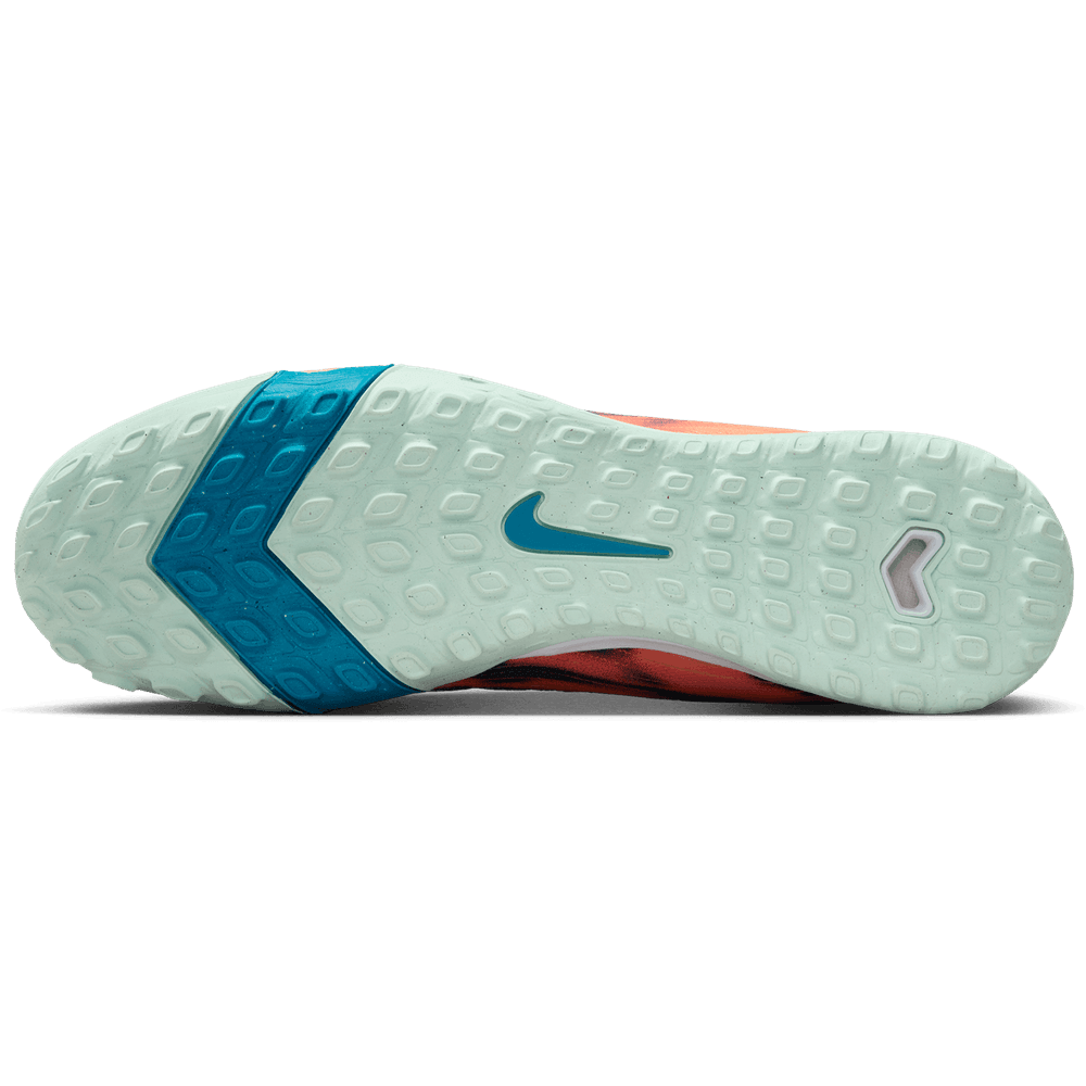 Nike Zoom Mercurial Vapor 16 KM Mbappe Academy TF Turf - Melon Tint/Igloo/Neo Turquoise