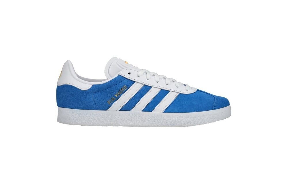 adidas Gazelle Real Madrid Edition Shoes - Blue Bird/Cloud White/Crew Yellow