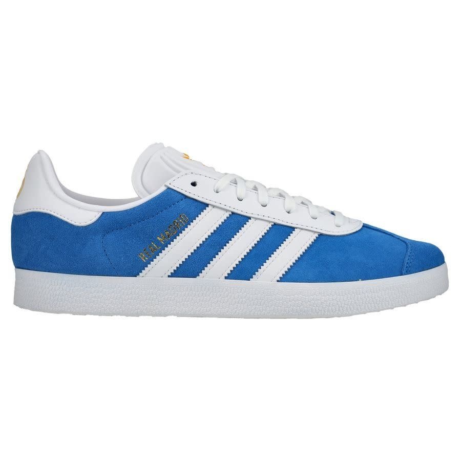 adidas Gazelle Real Madrid Edition Shoes - Blue Bird/Cloud White/Crew Yellow