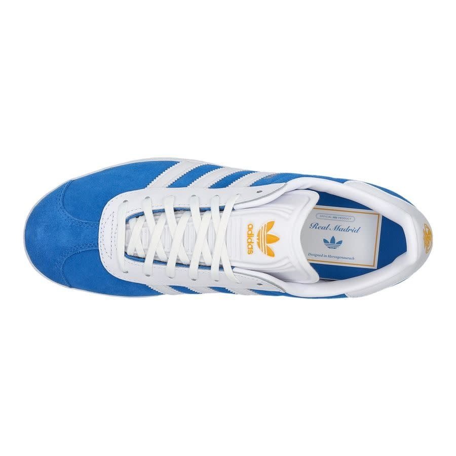 adidas Gazelle Real Madrid Edition Shoes - Blue Bird/Cloud White/Crew Yellow