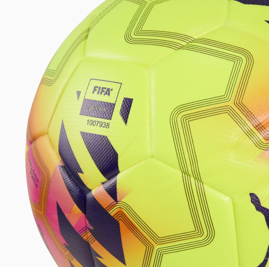 Puma Premier League 2025 - 26  Orbita FIFA Quality Match Lights Ball - Fluo Yellow/Multicolor