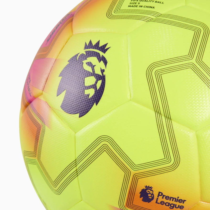 Puma Premier League 2025 - 26  Orbita FIFA Quality Match Lights Ball - Fluo Yellow/Multicolor