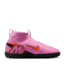Nike Nike Jr Zoom Mercurial Superfly 10 Academy TF Turf Shoes - Magic Flamingo/Total Crimson/Black