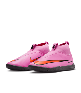 Nike Nike Jr Zoom Mercurial Superfly 10 Academy IC Indoor Shoes - Magic Flamingo/Total Crimson/Black