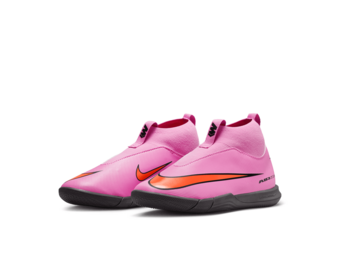 Nike Jr Zoom Mercurial Superfly 10 Academy IC Indoor Shoes - Magic Flamingo/Total Crimson/Black