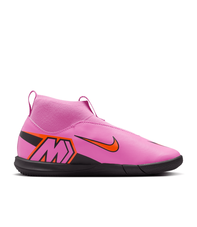 Nike Nike Jr Zoom Mercurial Superfly 10 Academy IC Indoor Shoes - Magic Flamingo/Total Crimson/Black