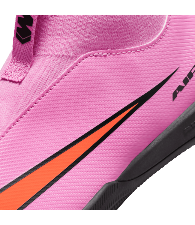 Nike Nike Jr Zoom Mercurial Superfly 10 Academy IC Indoor Shoes - Magic Flamingo/Total Crimson/Black