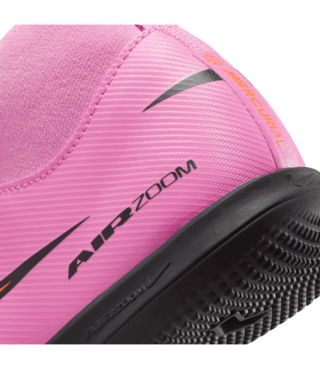 Nike Nike Jr Zoom Mercurial Superfly 10 Academy IC Indoor Shoes - Magic Flamingo/Total Crimson/Black