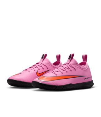 Nike Nike Jr. Zoom Mercurial Vapor 16 Academy IC Indoor Shoes- Magic Flamingo/Total Crimson/Black