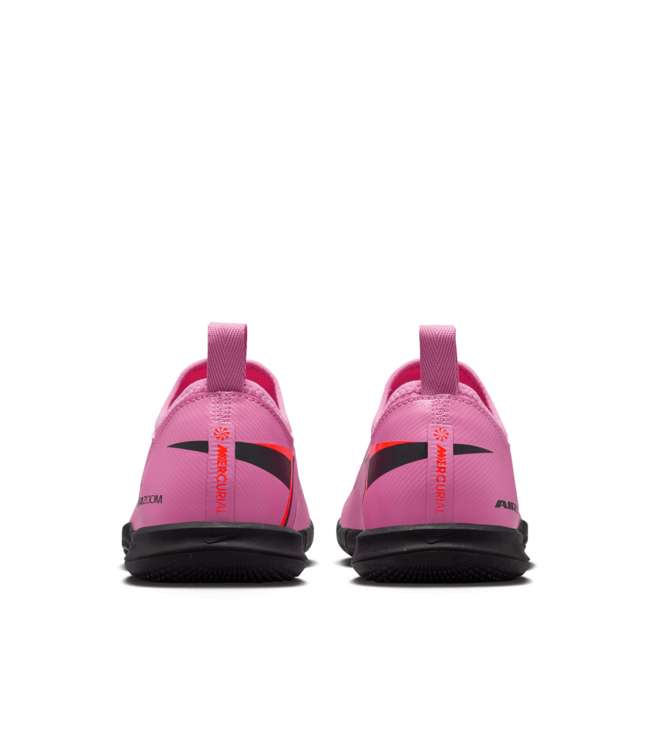 Nike Nike Jr. Zoom Mercurial Vapor 16 Academy IC Indoor Shoes- Magic Flamingo/Total Crimson/Black