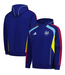 adidas adidas Arsenal 2025 - 26 Urban Purist Doubleknit Hoodie - Victory Blue/Bright Yellow/Bright Cyan