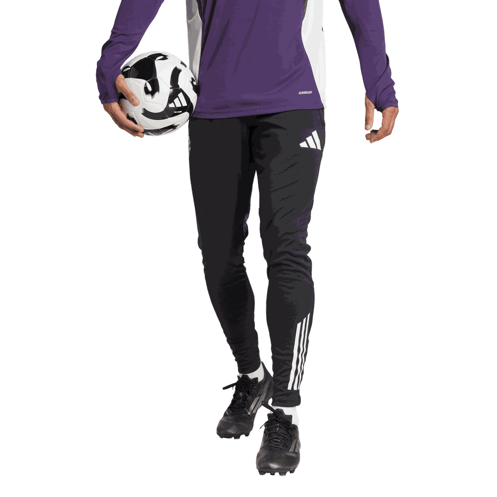 adidas Manchester United 2025 -26 Tiro Competition Training Pants - Black/Aurora Plum