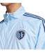 adidas adidas Sporting Kansas City MLS 2025 - 26 Reversible Anthem Jacket - Glow Blue/White