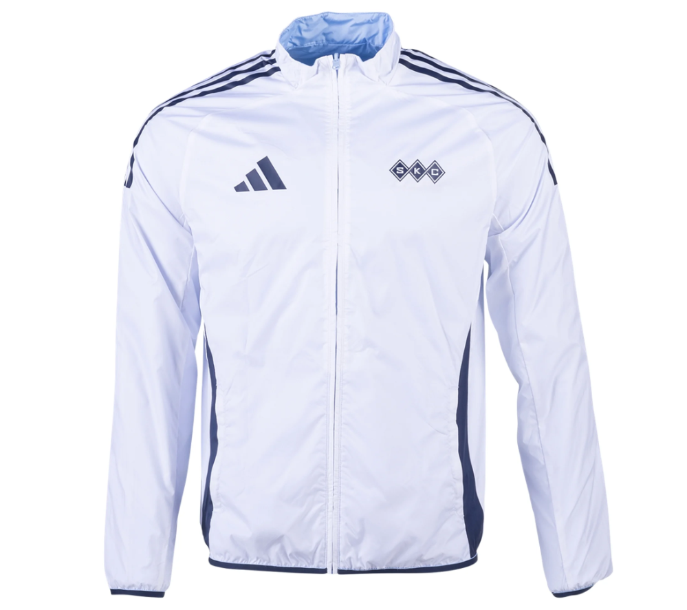 adidas Sporting Kansas City MLS 2025 - 26 Reversible Anthem Jacket - Glow Blue/White