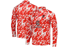 Puma AC Milan 2025 - 26 Quarter Zip Training Top - White/Red