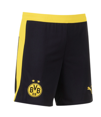 Puma Puma BVB Borussia Dortmund 2025 - 26 Home Shorts - Black/Yellow