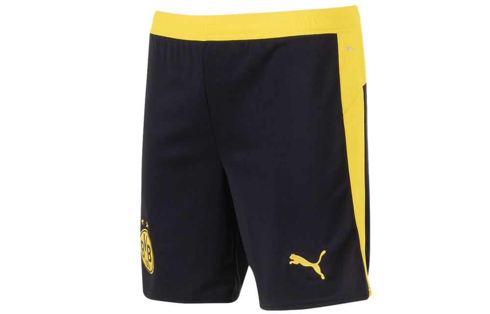 Puma BVB Borussia Dortmund 2025 - 26 Home Shorts - Black/Yellow