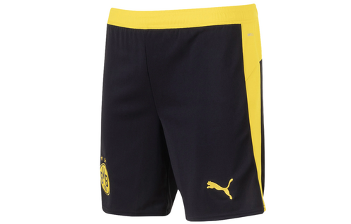 Puma BVB Borussia Dortmund 2025 - 26 Home Shorts - Black/Yellow