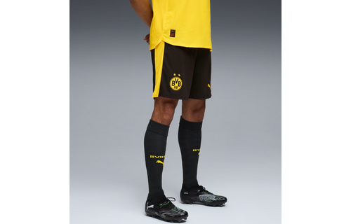 Puma BVB Borussia Dortmund 2025 - 26 Home Shorts - Black/Yellow