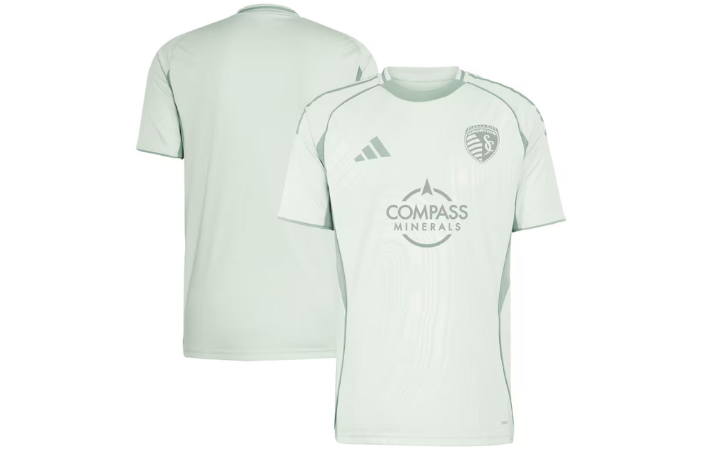 adidas Sporting Kansas City 2025 Earth - One Planet Jersey - Green Pulse