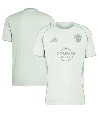 adidas adidas Sporting Kansas City 2025 Earth - One Planet Jersey - Green Pulse
