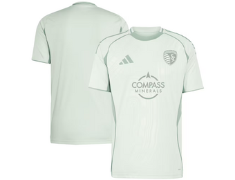 adidas Sporting Kansas City 2025 Earth - One Planet Jersey - Green Pulse