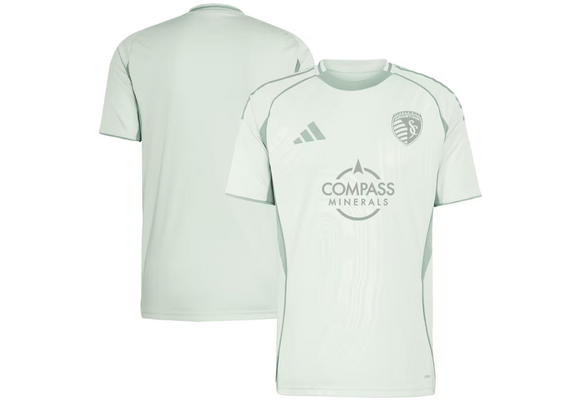 adidas Sporting Kansas City 2025 Earth - One Planet Jersey - Green Pulse