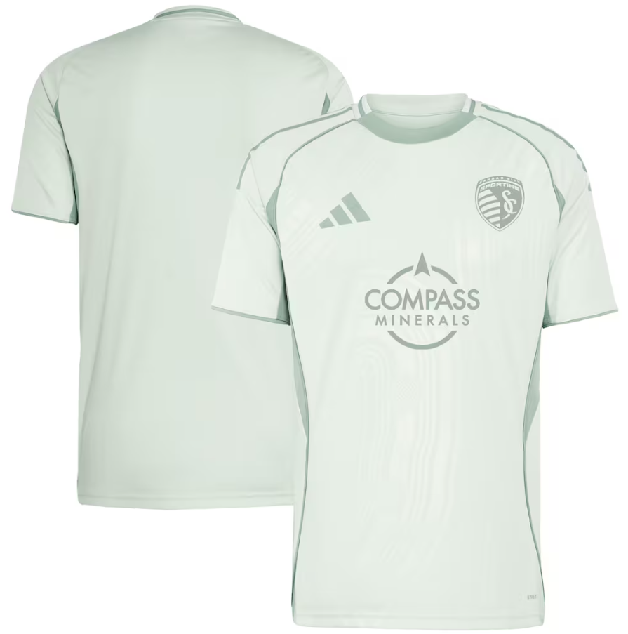 adidas Sporting Kansas City 2025 Earth - One Planet Jersey - Green Pulse