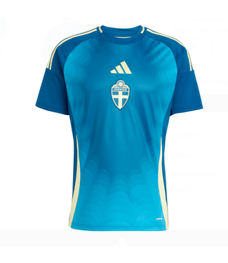 adidas adidas Sweden Euro 2025 Away Jersey - Blue