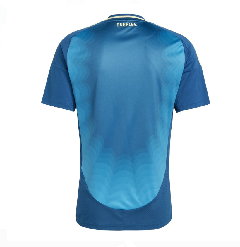 adidas Sweden Euro 2025 Away Jersey - Blue