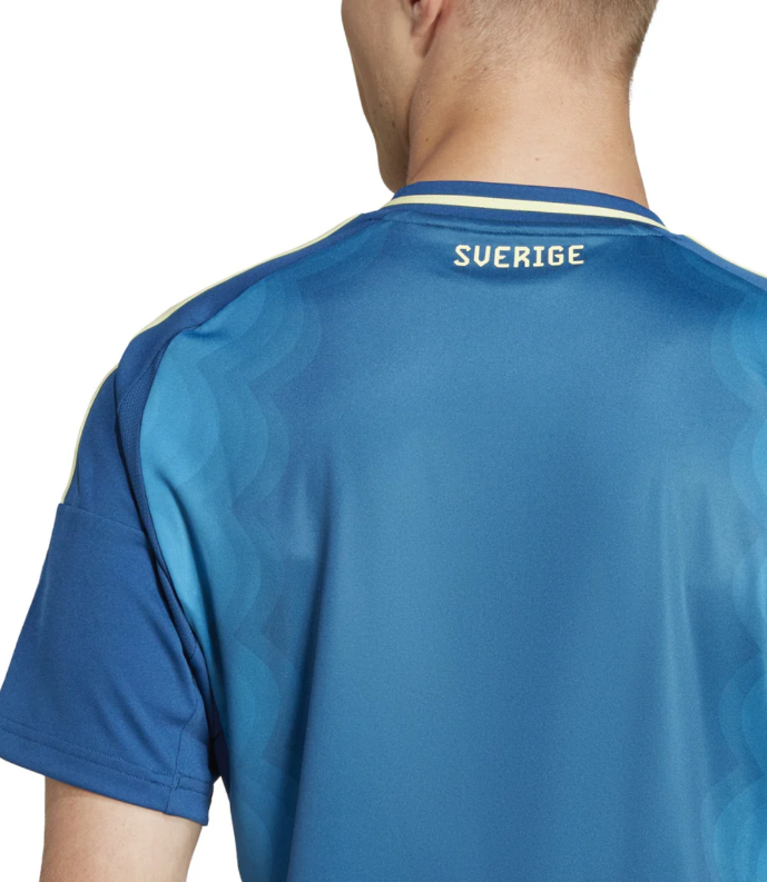 adidas Sweden Euro 2025 Away Jersey - Blue