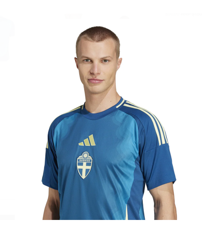 adidas adidas Sweden Euro 2025 Away Jersey - Blue