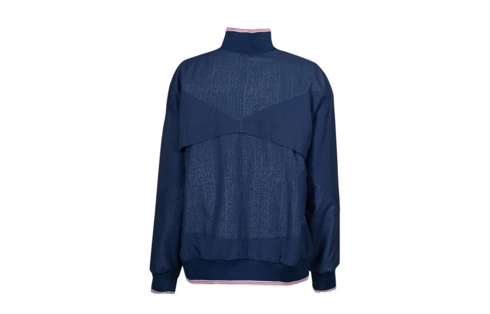 Nike France Euro 2025 AWF Anthem Jacket - Blue Void/Light Madder Root