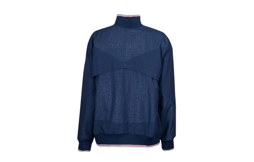 Nike France Euro 2025 AWF Anthem Jacket - Blue Void/Light Madder Root